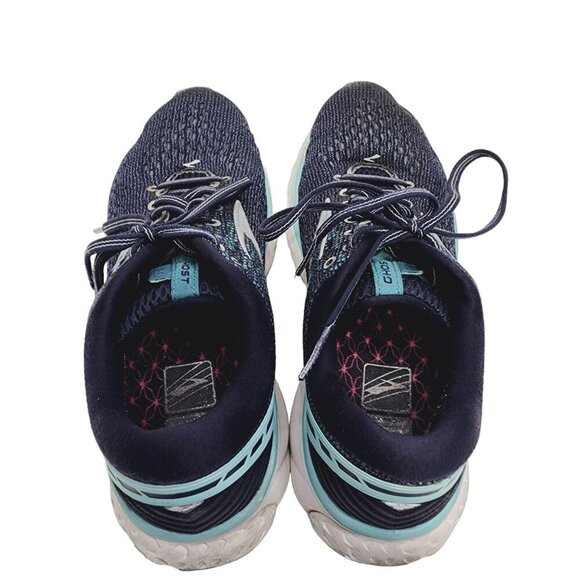 Brooks Ghost‎ 11 Running Shoes Womens Navy Grey Blue Size 8.5 - Picture 6 of 13